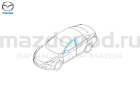 Наклейка двери FR L  для Mazda 6 (GH) (MAZDA)